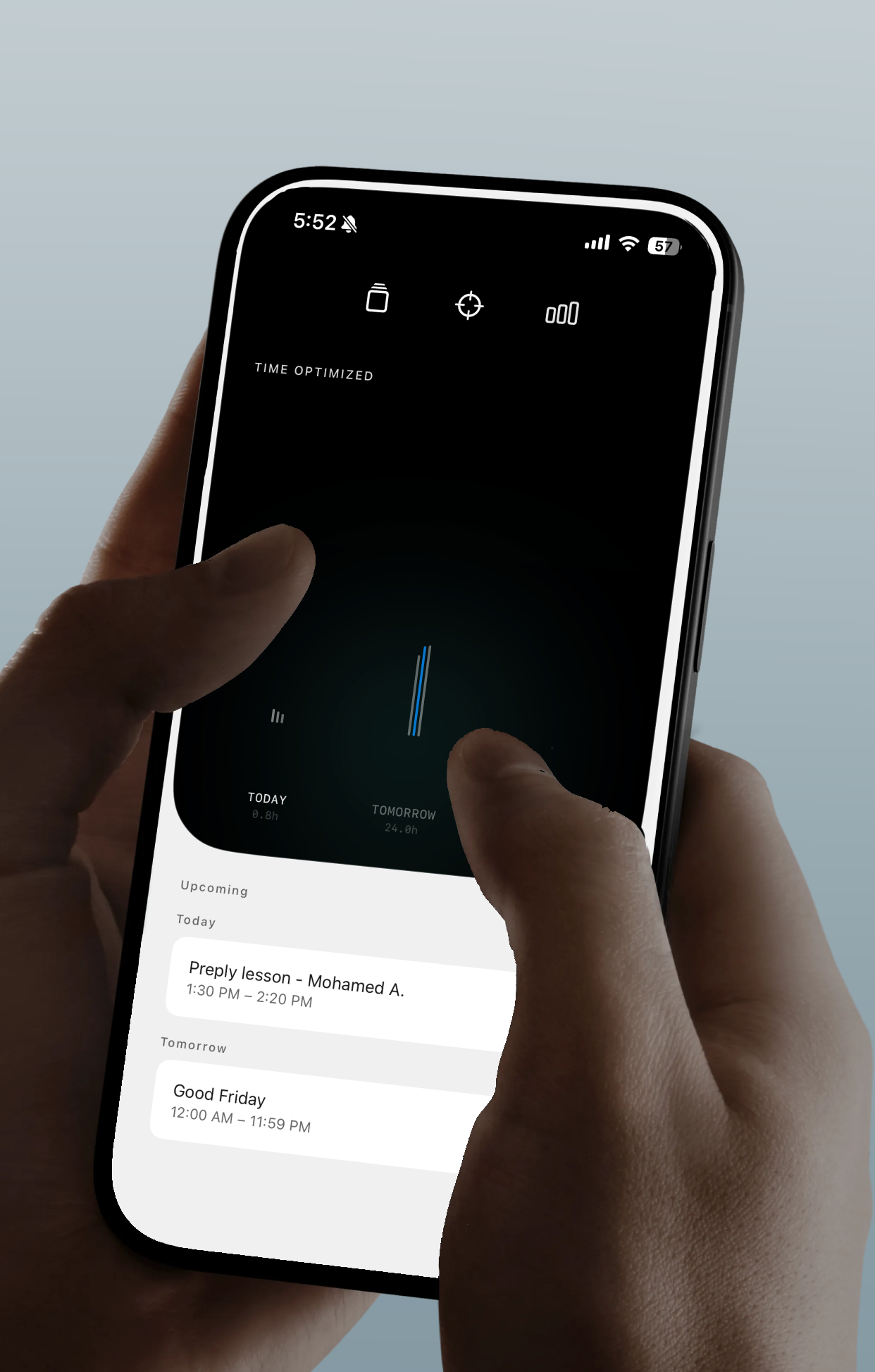Calendar AI — your week intelligently organized.